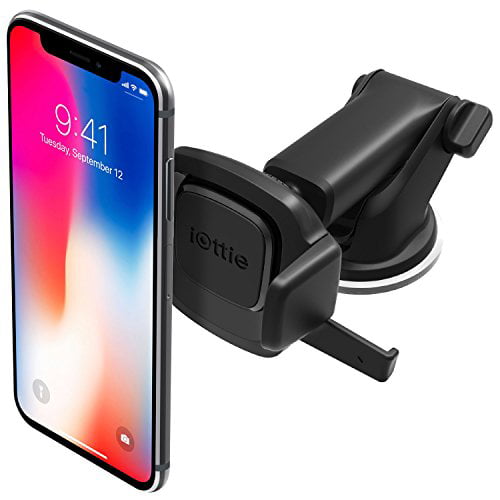 AHK Wireless Charger Car Mount Fast 10W Qi Gravity Windshield Dashboard Air Vent Phone Holder for iPhone Xs/Max/X/XR/8/8 Plus Samsung Galaxy Note 9/ S9/ S9+/ S8/S8+/S7/S6 Edge Silver 